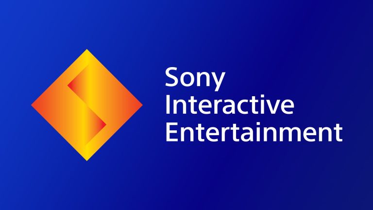 Sony Interactive Entertainment logo on a blue background