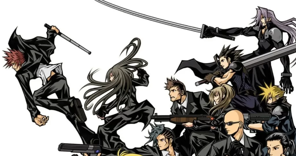 Avant la crise : Keyart de Final Fantasy VII