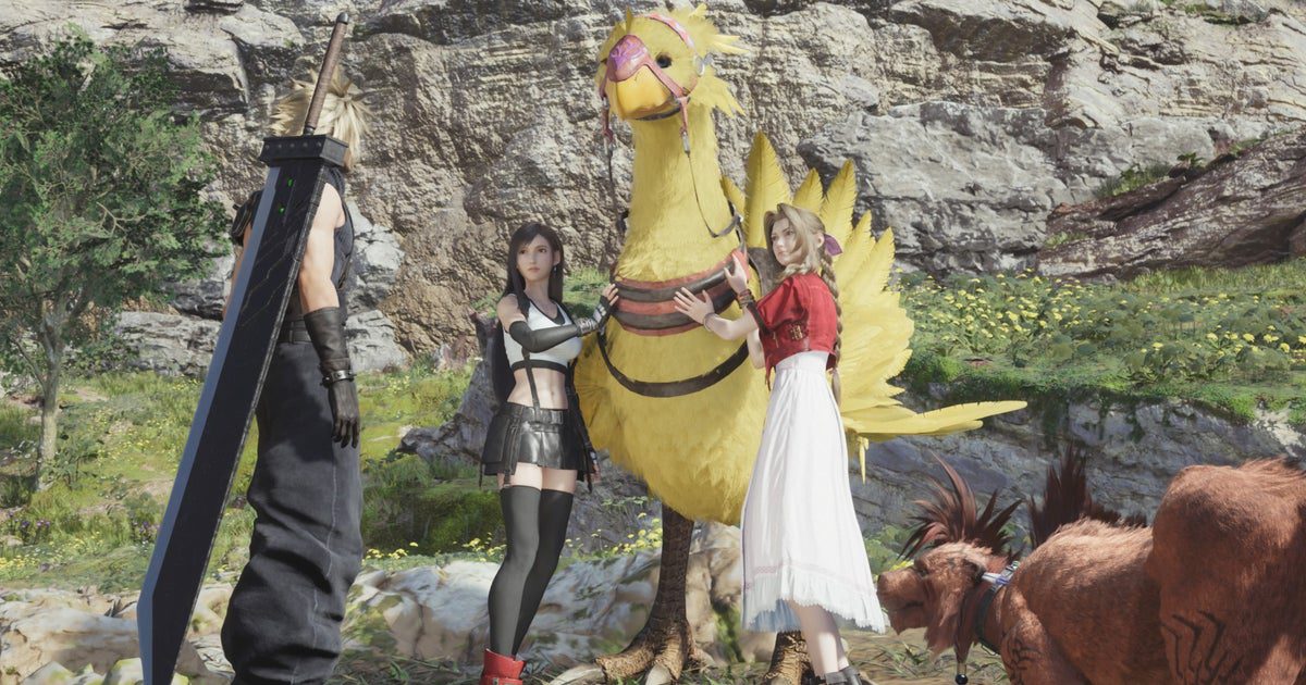 Il y a un régal Final Fantasy 7 Chocobo qui vous attend sur Google
