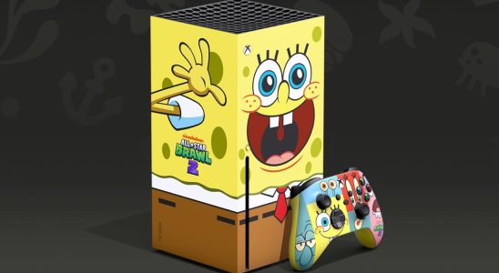 Il y a une Xbox Series X officielle de Bob l'éponge en route