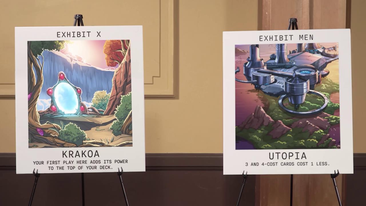 Les nouveaux emplacements Krakoa et Utopia.