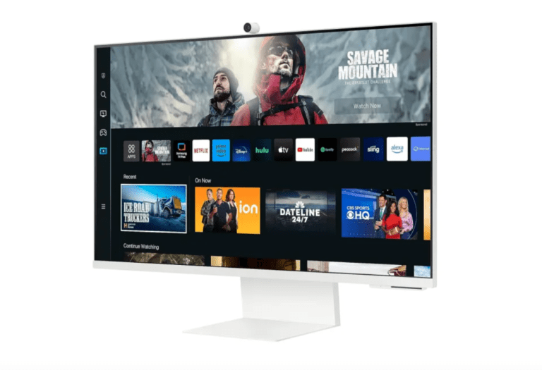 Le moniteur intelligent 32 pouces de Samsung est actuellement à 300 $ de réduction