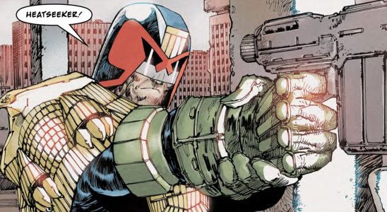 Art from Judge Dredd: A Better World