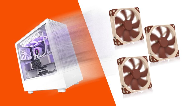 Les constructions de PC de jeu blancs sont devenues plus difficiles grâce à Noctua
