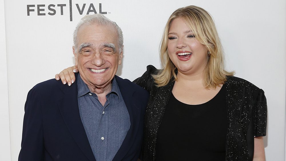 NEW YORK, NEW YORK - JUNE 11: Martin Scorsese (L) and Francesca Scorsese attend "Fish Out of Water" during Shorts: Misdirection at the 2023 Tribeca Festival at Village East Cinema on June 11, 2023 in New York City. (Photo by Rob Kim/Getty Images for Tribeca Festival)