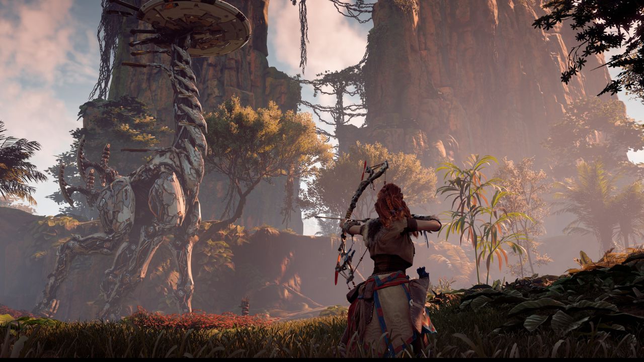 Aloy dans Horizon Zero Dawn