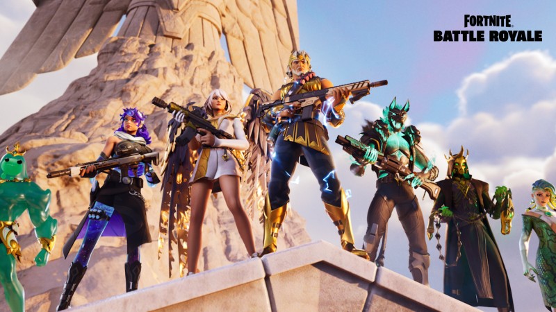 Fortnite Chapitre 5 Saison 2 Mythes et Mortels La gamme de skins du Battle Pass change la mythologie grecque