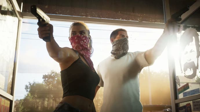 Lucia et Jason dans la bande-annonce de Grand Theft Auto 6