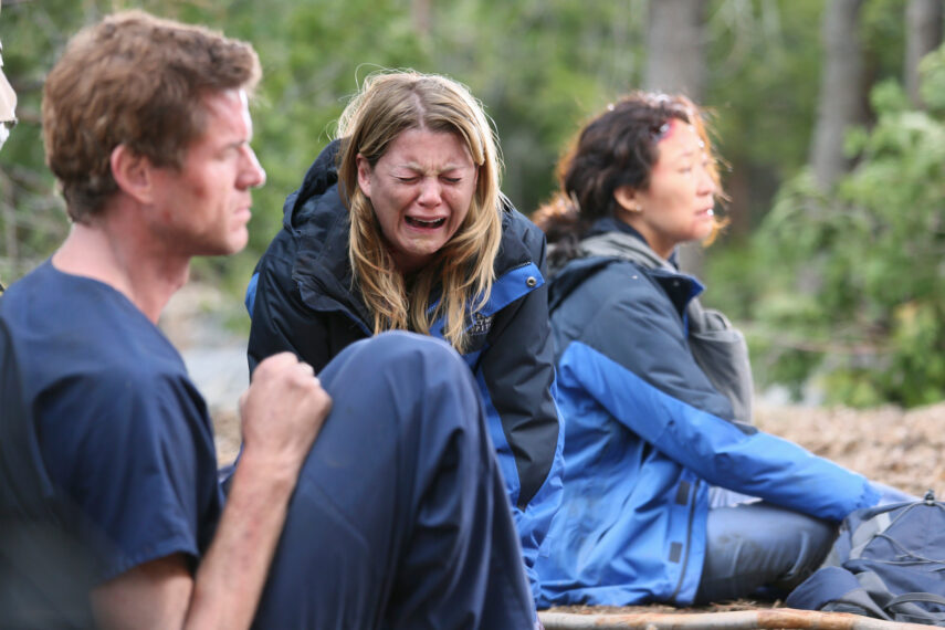 Eric Dane, Ellen Pompeo et Sandra Oh dans 