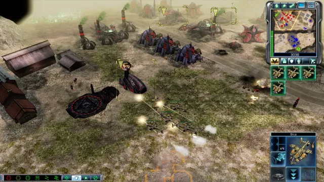 Bataille Command and Conquer 3 à la base NOD