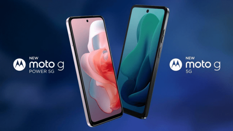 Motorola vient d’annoncer deux nouveaux téléphones économiques, le Moto G Power et le Moto 5 5G