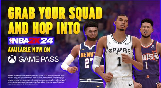 Jouez à NBA 2K24 sur Xbox Game Pass à partir du 11 mars