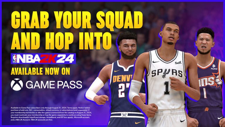 Jouez à NBA 2K24 sur Xbox Game Pass à partir du 11 mars
