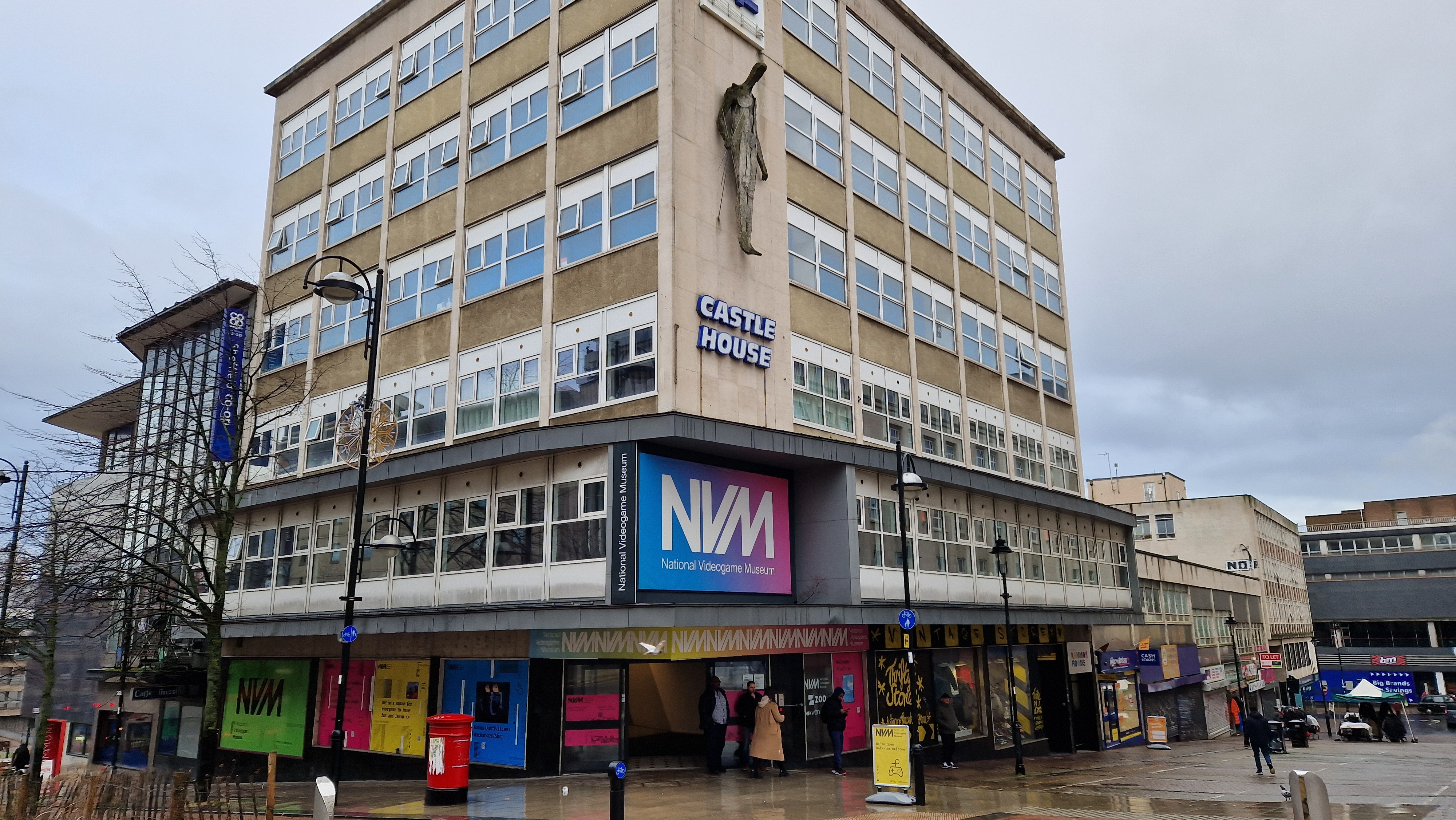 Le bâtiment du musée national du jeu vidéo du Royaume-Uni à Sheffield