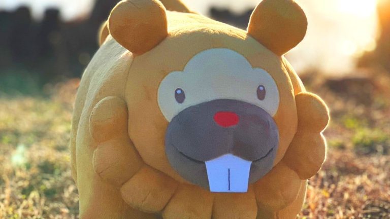 La nouvelle peluche Pokémon de Build-A-Bear est Bidoof !
