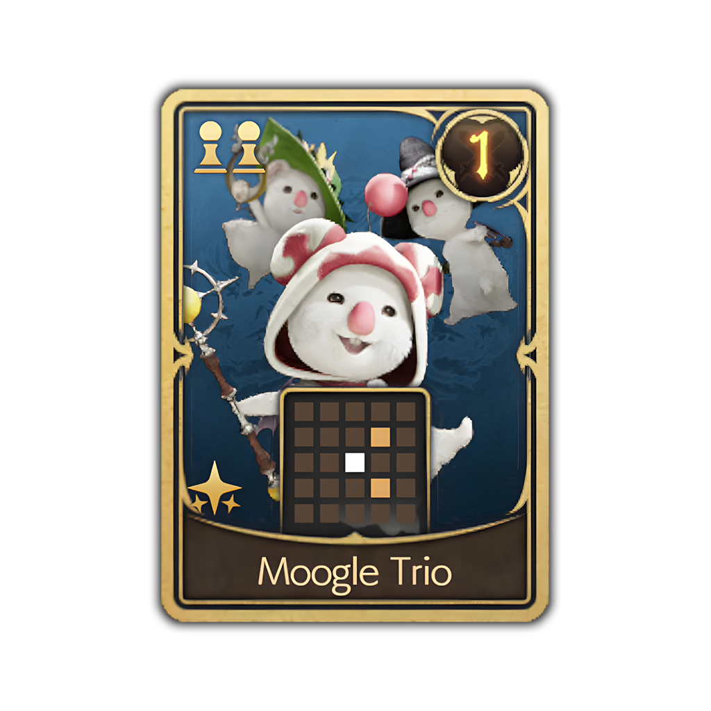 carte trio moogle renaissance ff7