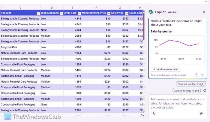 10 invites Copilot pour Excel