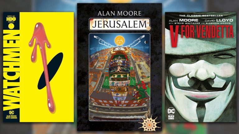 Les livres et romans graphiques d'Alan Moore sont en vente sur Amazon
