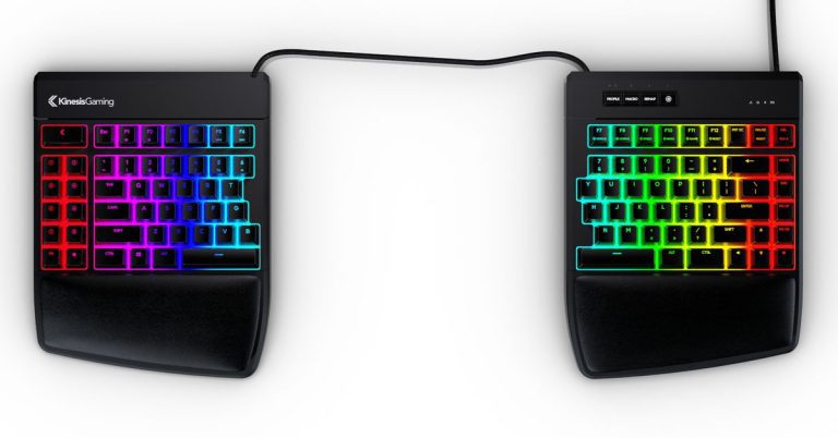 Le Kinesis Freestyle Edge RGB m'a fait me demander pourquoi je n'ai pas toujours utilisé un clavier partagé
