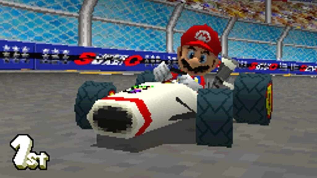 Capture d'écran de Mario Kart DS