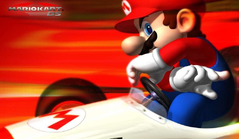 Mario Kart DS keyart