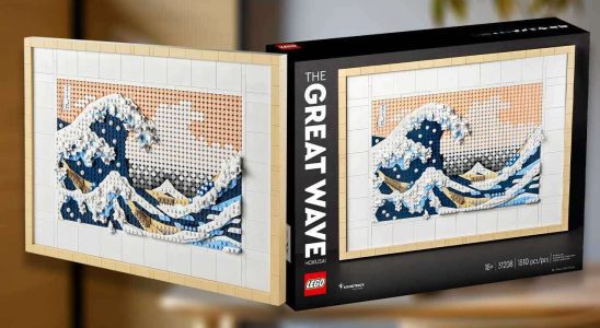 Ce magnifique kit de construction artistique Lego vient de recevoir une réduction rare