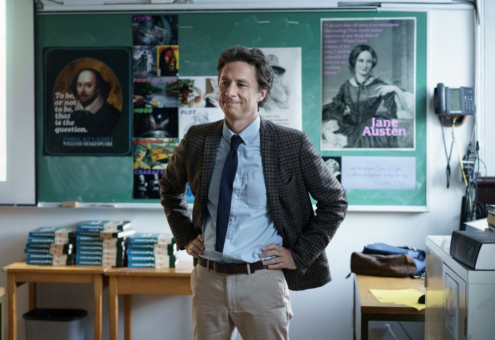 Zach Braff, fille française