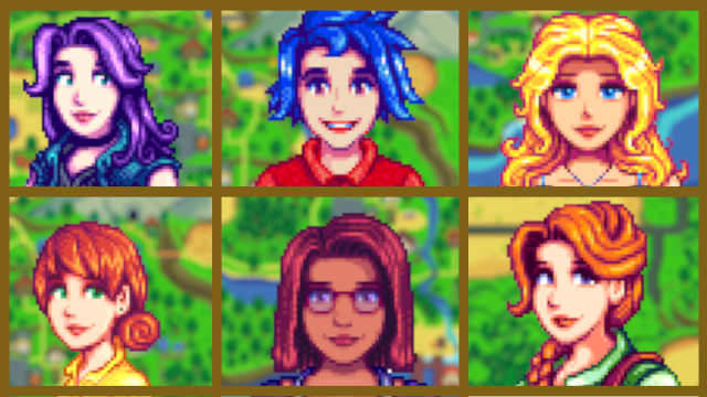 Les célibataires de Stardew Valley