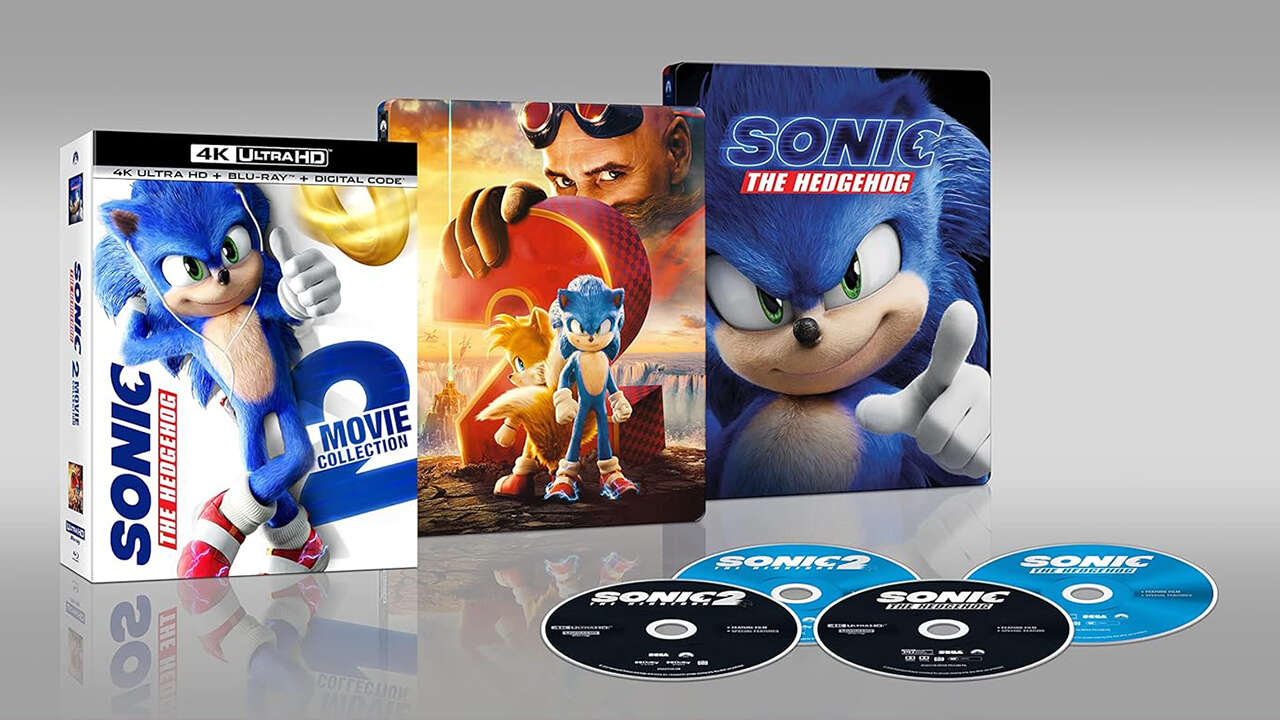 La collection de films Sonic en édition limitée est à 40 % de réduction pour une durée limitée
