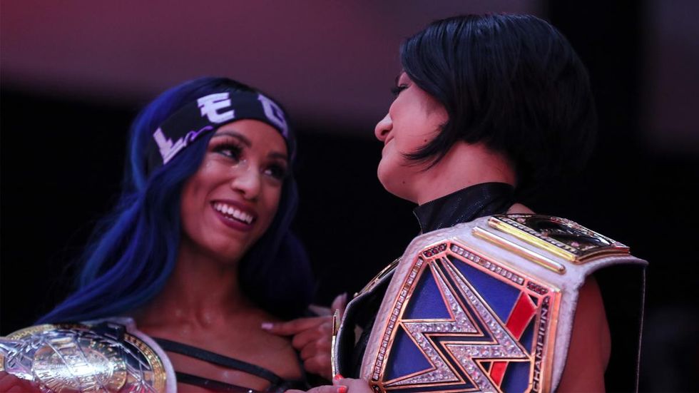 WWE Bayley et Sasha Banks