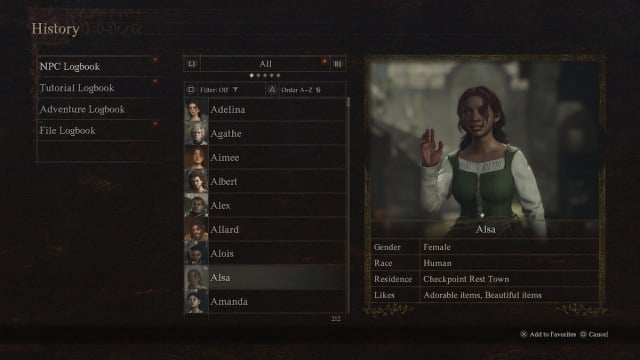 Le cadeau du PNJ aime dans Dragon's Dogma 2