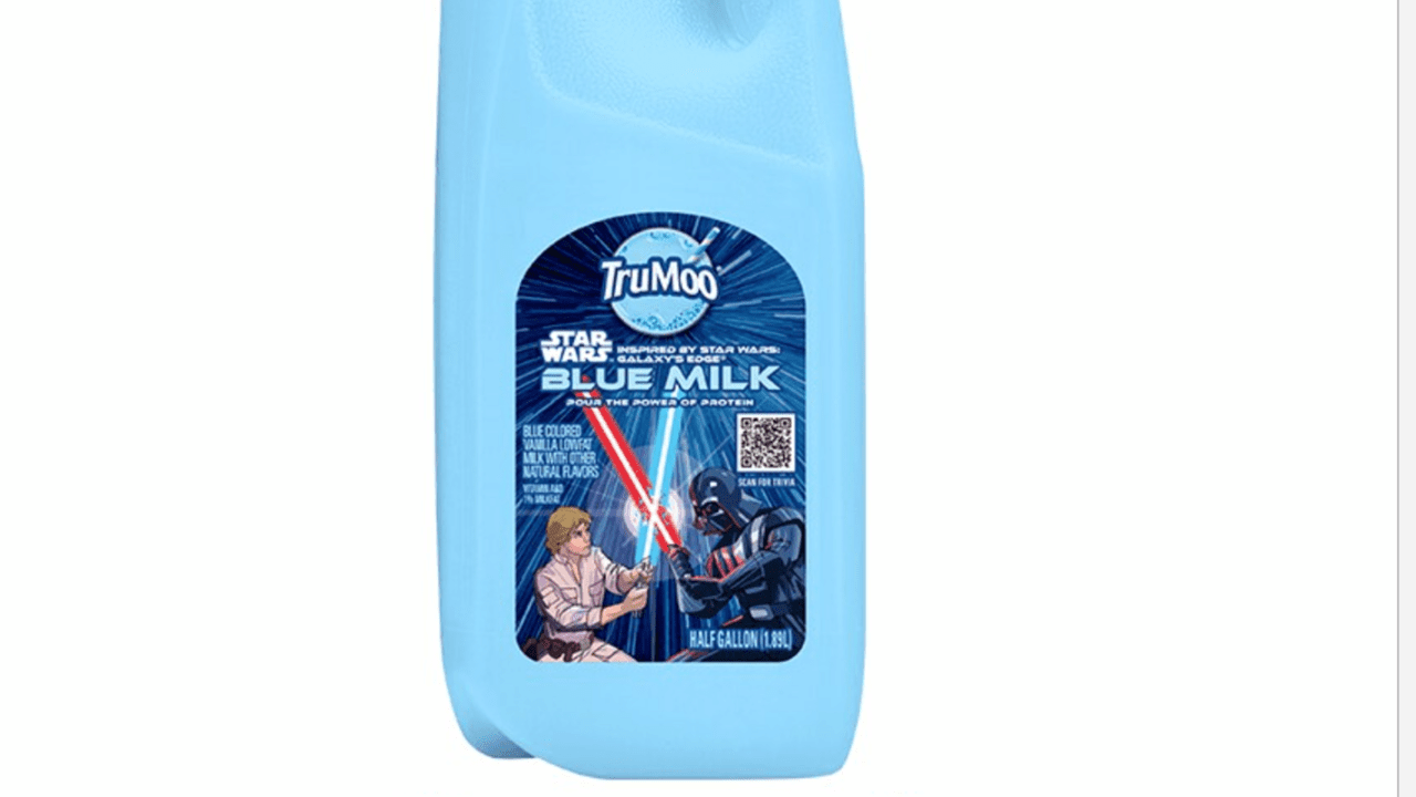 Blue Milk de Star Wars sera en vente en avril et il a l'air délicieux
