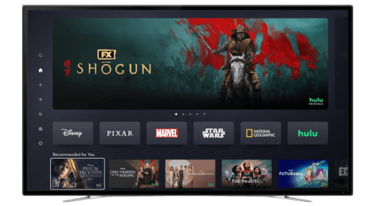 Hulu on Disney+ Homepage