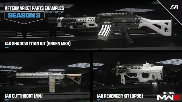 De nouvelles pièces de rechange arrivent dans la saison 3 de MW3 et Warzone