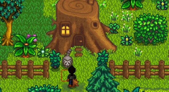 Racoon Big Tree Stump Quest Stardew Valley