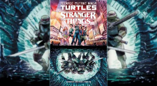 Le crossover de roman graphique TMNT avec Stranger Things bénéficie d'une réduction de précommande de 40 %