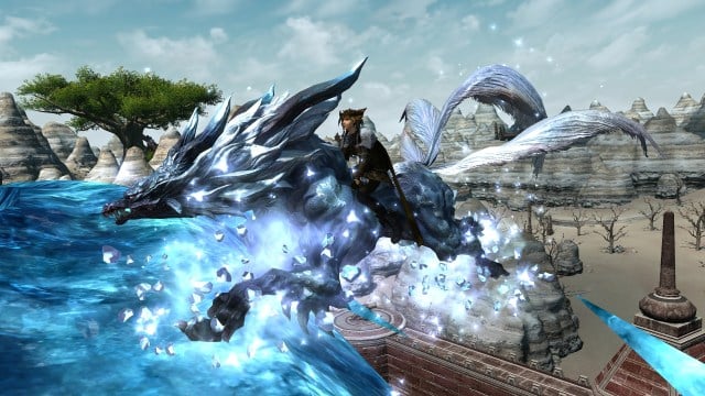 La monture Fenrir dans FFXIV, disponible depuis le Gold Saucer pour 1 000 000 MGP