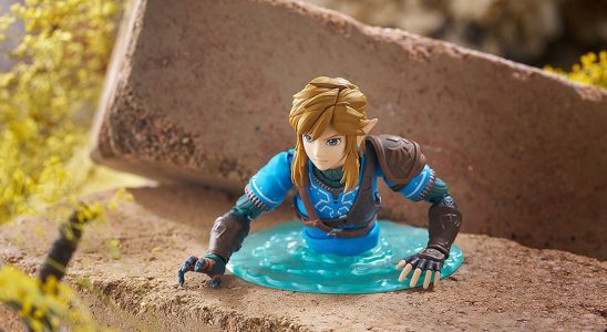 La figurine articulée Link DX de Figma regorge d'astuces, tout comme dans TOTK