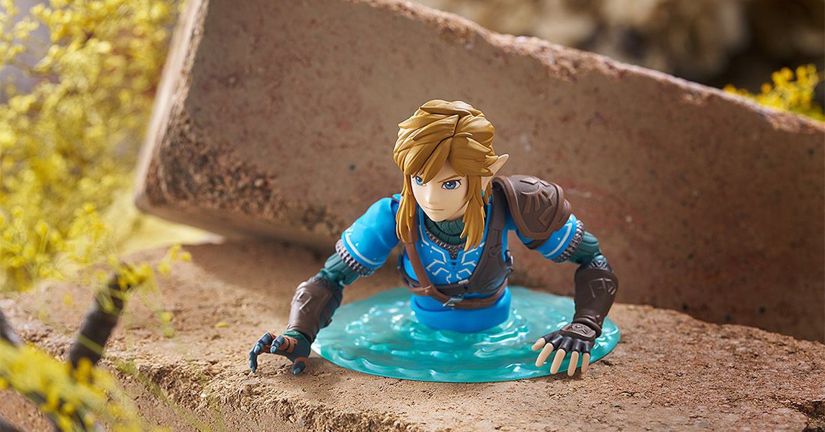 La figurine articulée Link DX de Figma regorge d'astuces, tout comme dans TOTK
