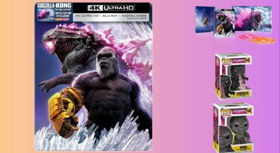 Gozilla x Kong : The New Empire Steelbook, roman graphique, objets de collection, plus