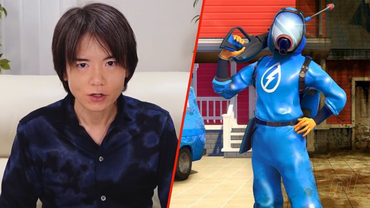 Aléatoire : Sakurai approuve le simulateur Powerwash et d'autres jeux de « travail »
