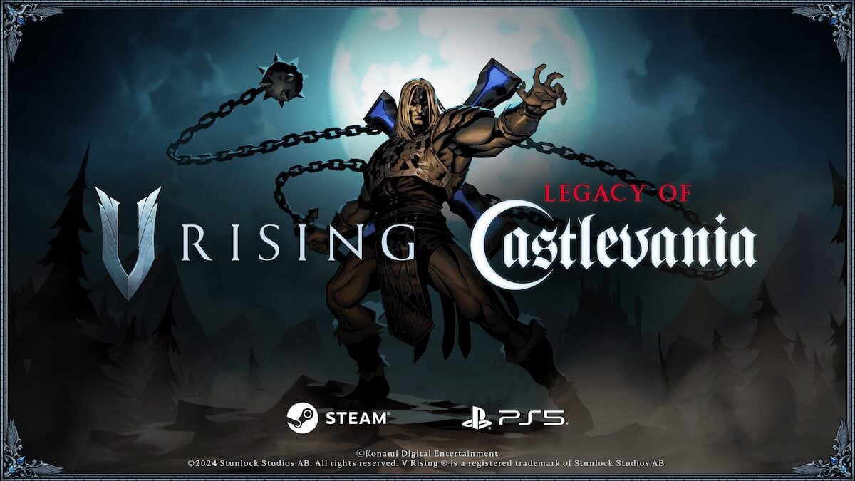 Annonce de la collaboration V Rising 'Legacy of Castlevania'    
