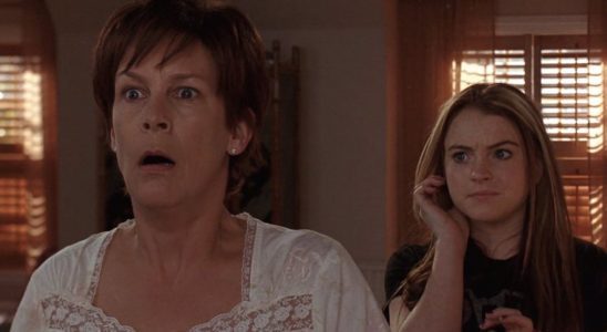 Jamie Lee Curtis and Lindsay Lohan in Freaky Friday