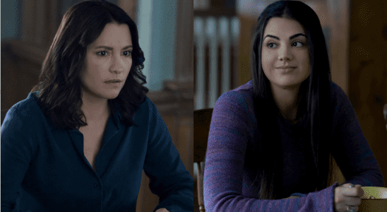 Chyler Leigh and Sadie Laflamme Snow in Hallmark