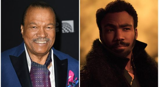 Billy Dee Williams; Donald Glover as Lando Calrissian