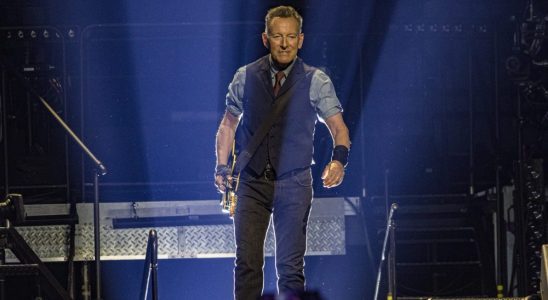 SAN DIEGO, CALIFORNIA - MARCH 25: Bruce Springsteen of Bruce Springsteen and the E Street Band perform on stage at Pechanga Arena on March 25, 2024 in San Diego, California. (Photo by Daniel Knighton/Getty Images)