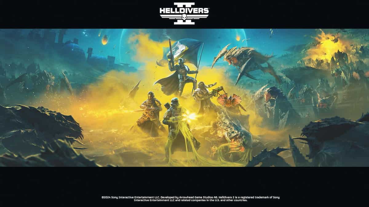 Helldivers 2 loading screen