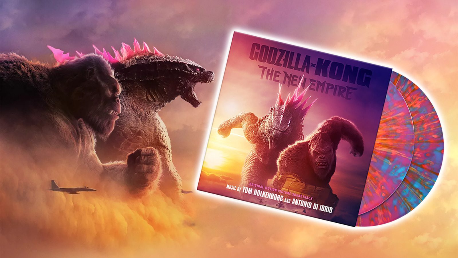 Cool Stuff : Godzilla X Kong : The New Empire de Tom Holkenborg débarque sur vinyle
