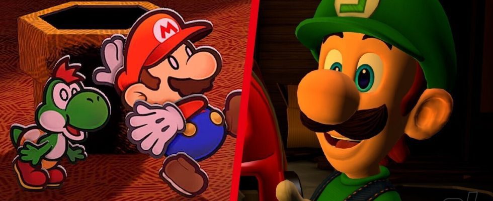 Dates de sortie Switch pour Paper Mario : La porte millénaire et Luigi's Mansion 2 HD confirmées