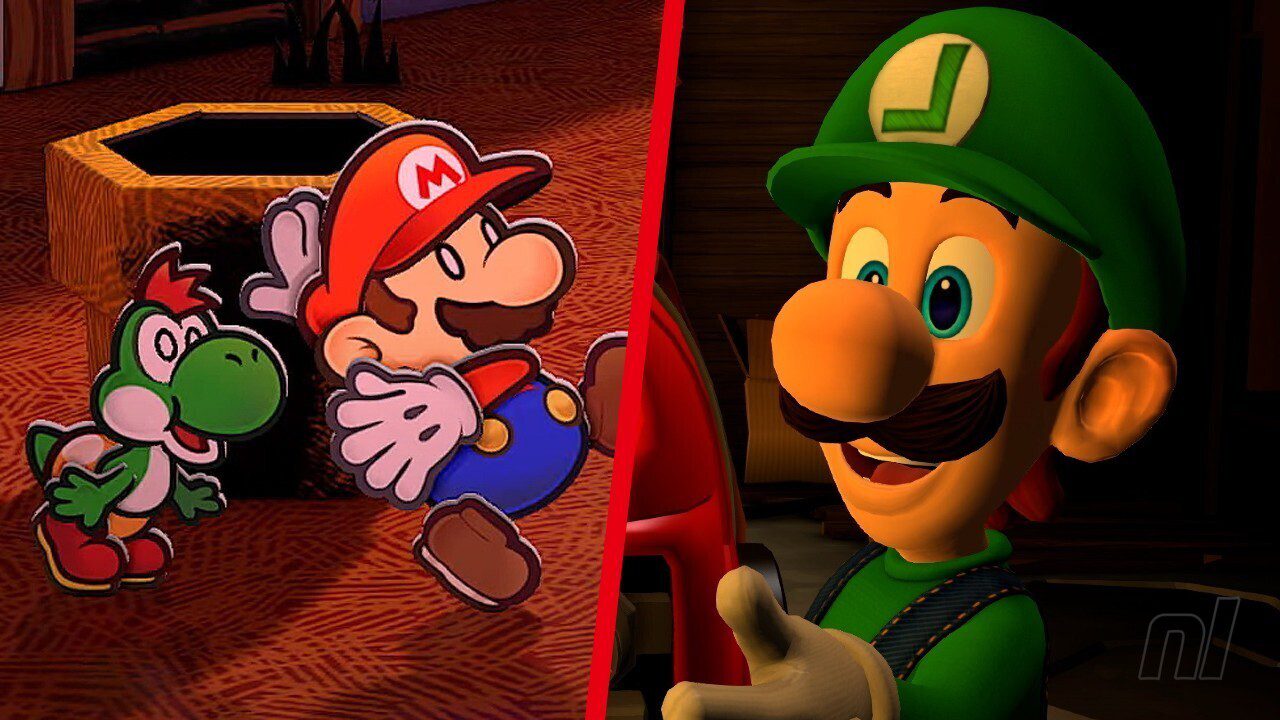 Dates de sortie Switch pour Paper Mario : La porte millénaire et Luigi's Mansion 2 HD confirmées
